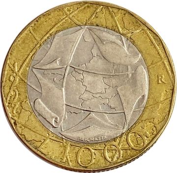 1 000 лир 1997 Италия