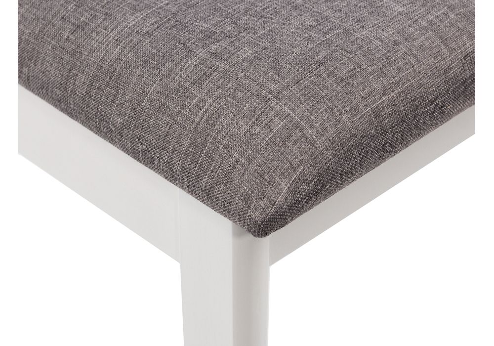 Стул деревянный Aron Soft white / light grey