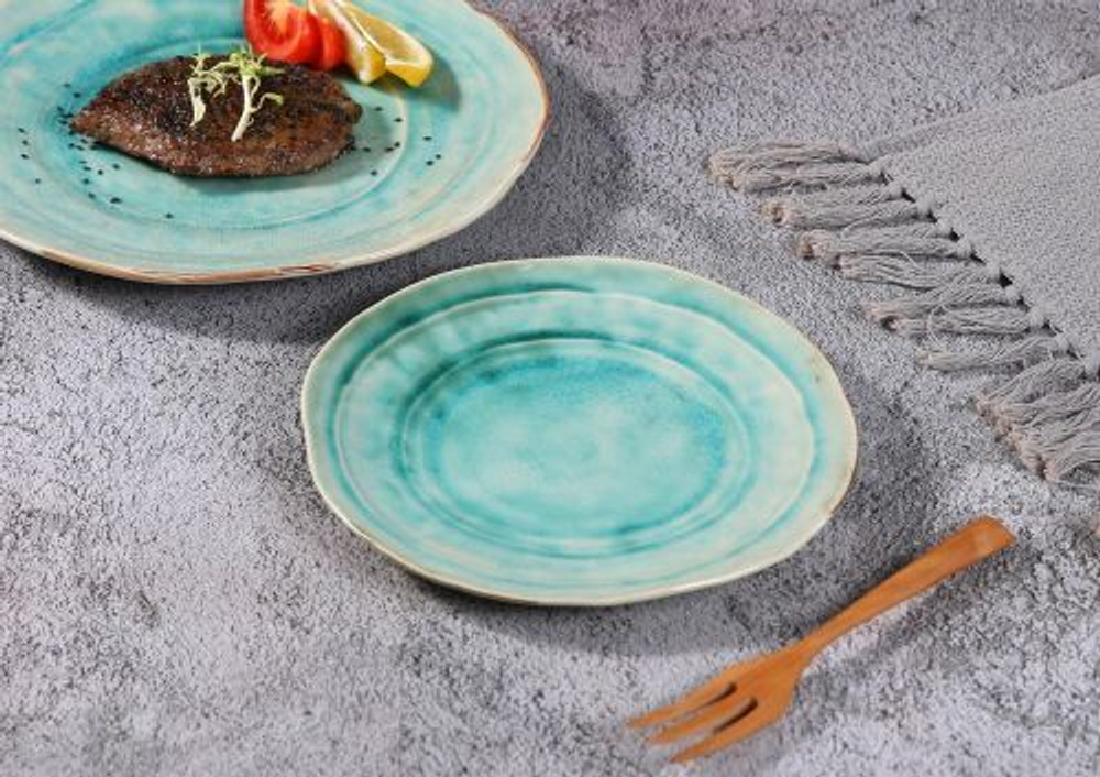 Тарелка 21 см,керамика "Frutti di Mare" P.L.