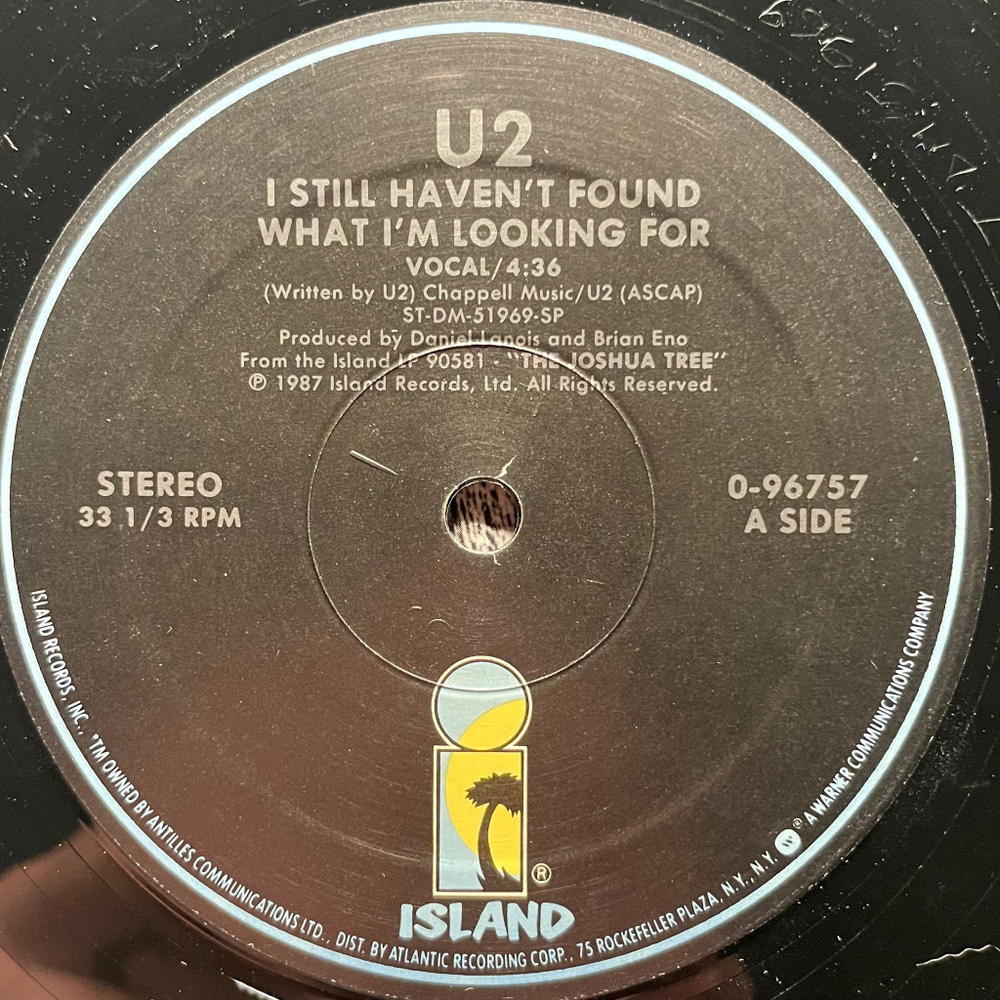 U2 ‎– I Still Haven't Found What I'm Looking For (США 1987г.) EP
