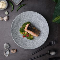 Салатник 1000 мл d 23,2 см h6 см Stone Untouched Taiga P.L. Proff Cuisine [1]