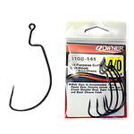 Крючок Офсетный Owner 5108-121 № 2/0 Black Chr. 5шт All Purpose Softbait Hook