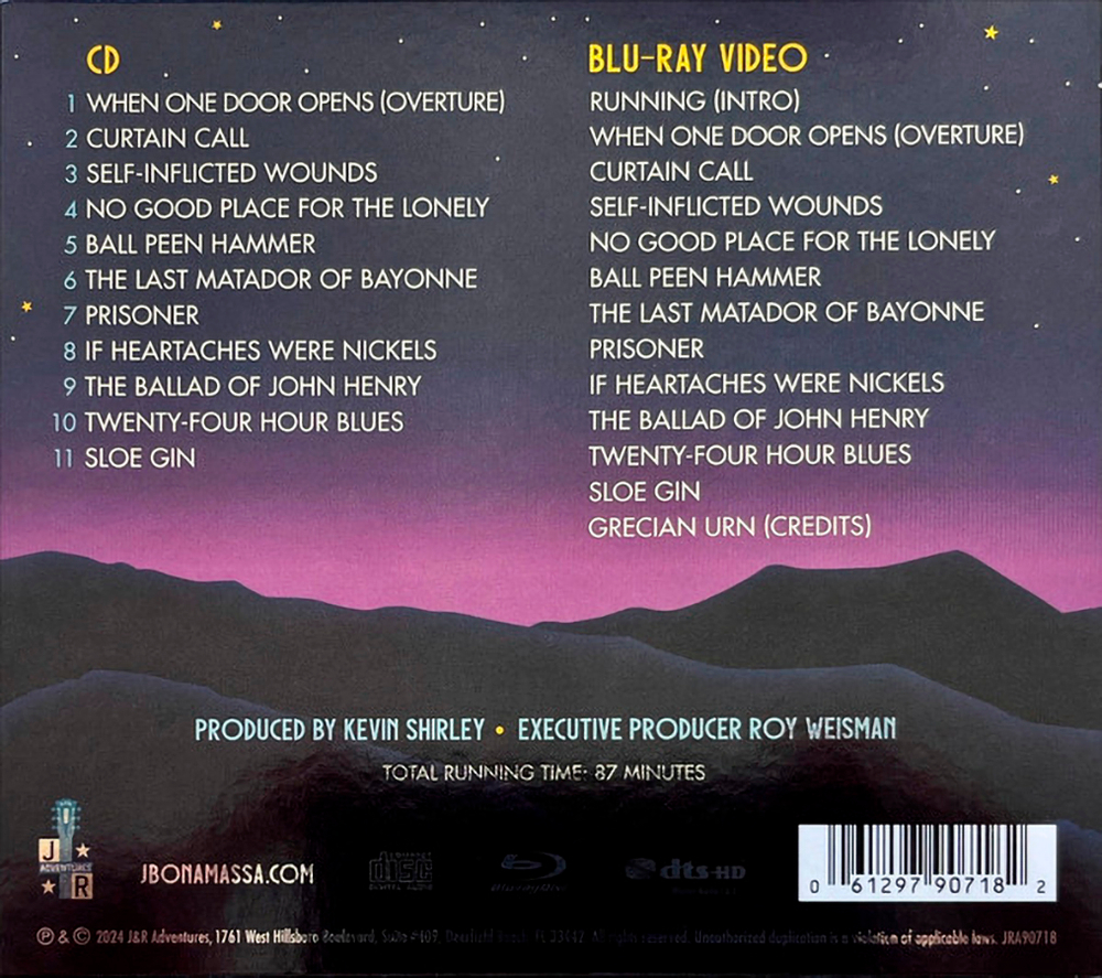 Joe Bonamassa With Orchestra / Live At The Hollywood Bowl (CD+Blu-Ray)