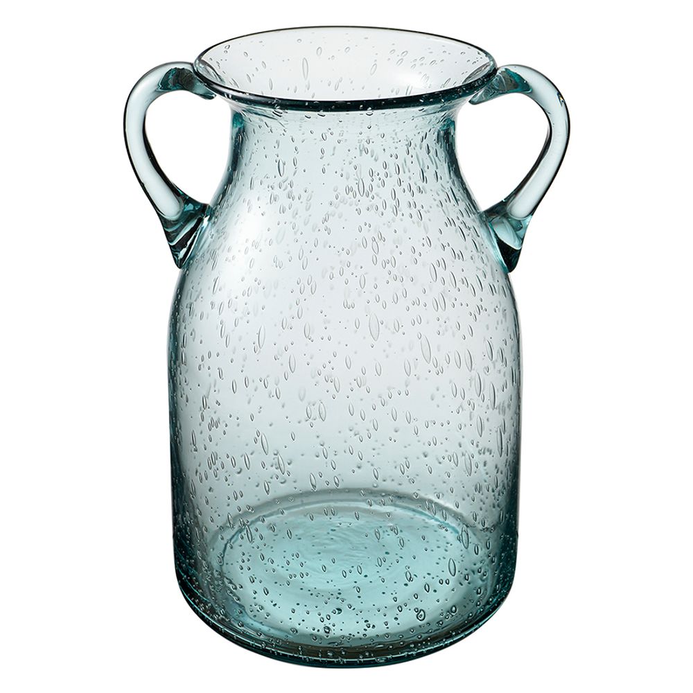 Ваза для цветов Flowi, 25 см, голубая