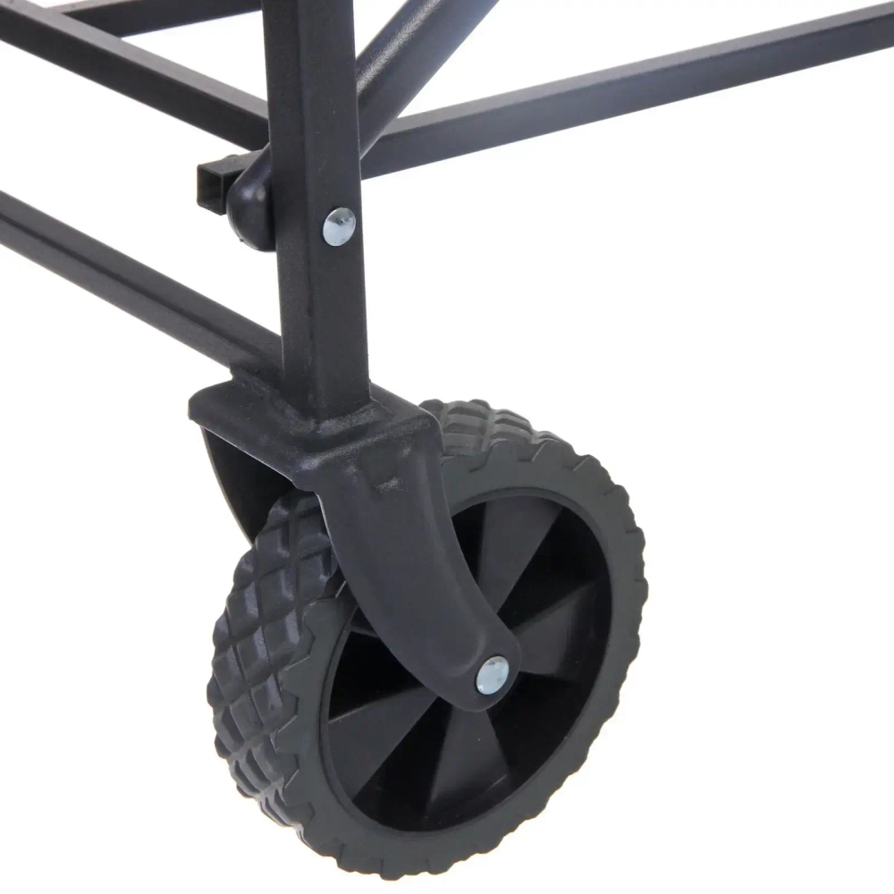 Тележка садовая складная 4 колеса 75*48*49/89см. бежевая