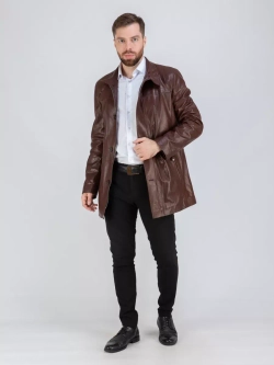 Кожаная куртка демисезонная