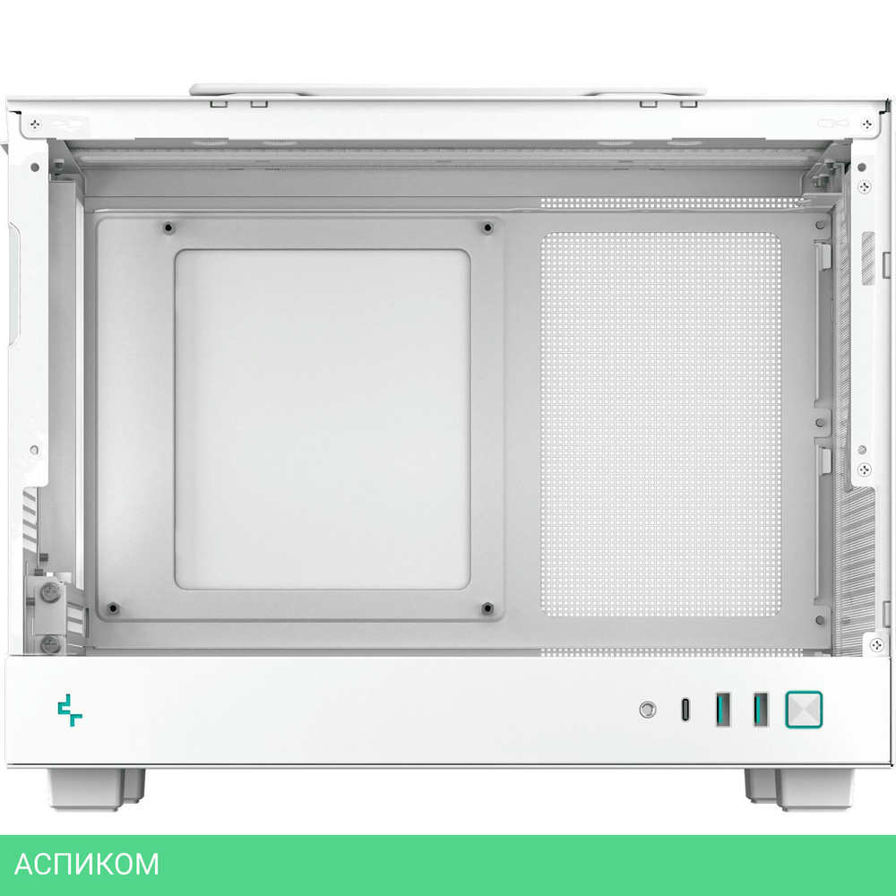 Корпус DeepCool CH160 WH без БП белый (R-CH160-WHNGI0-G-1)