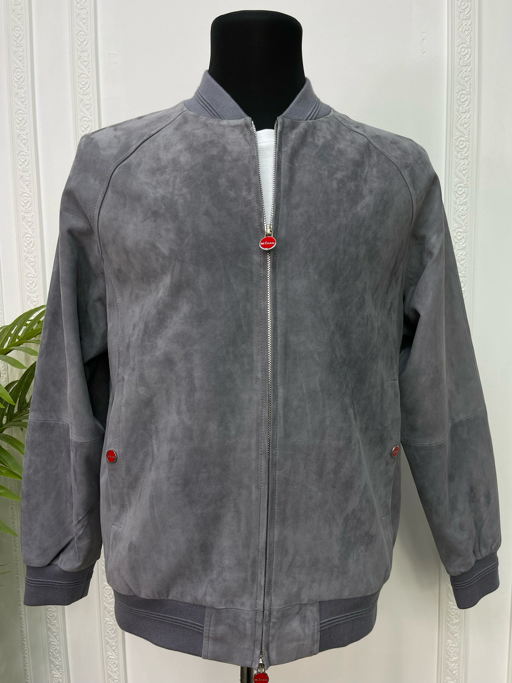 Замшевая куртка Kiton