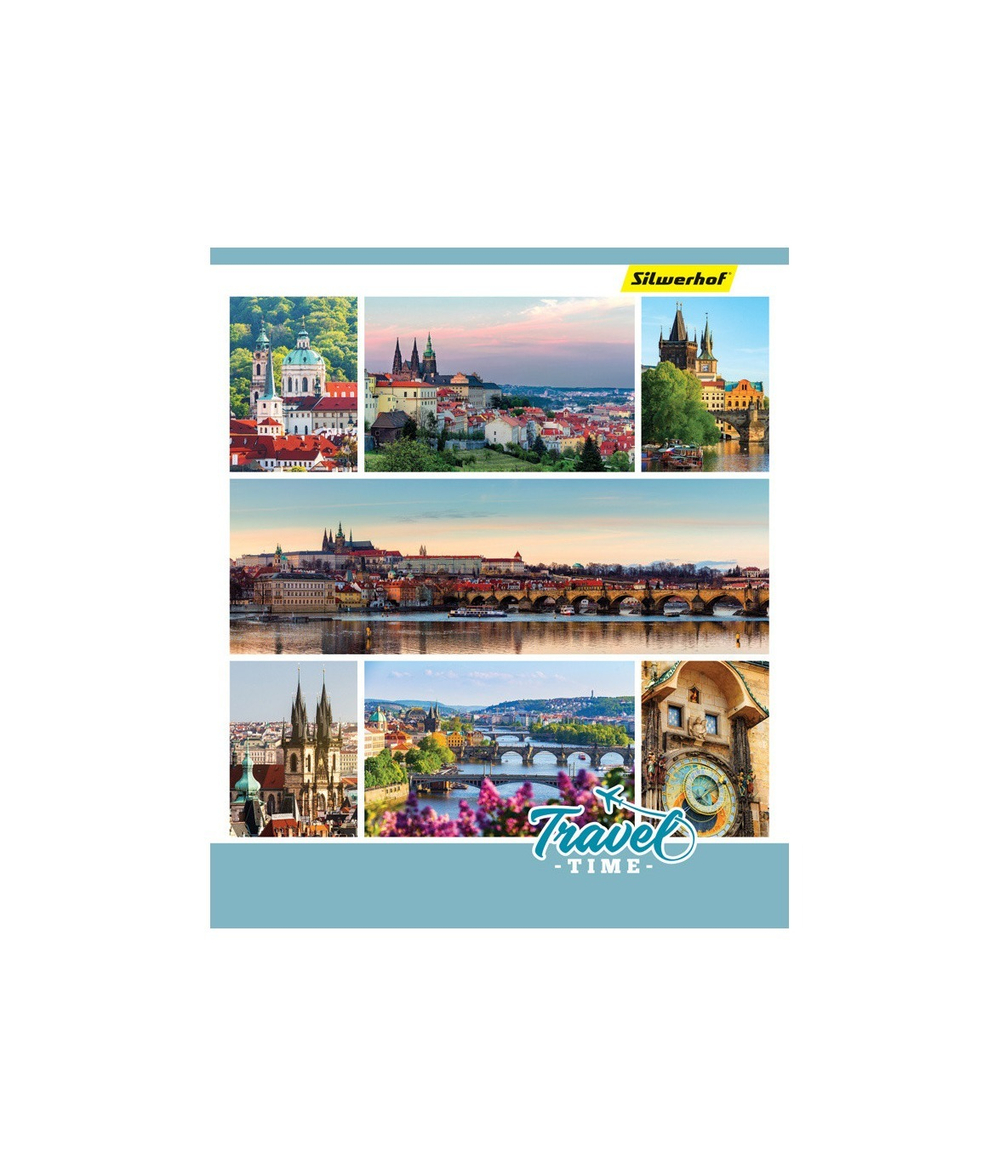 Тетрадь 80 л. кл. Silwerhof Путешествия 810019-75