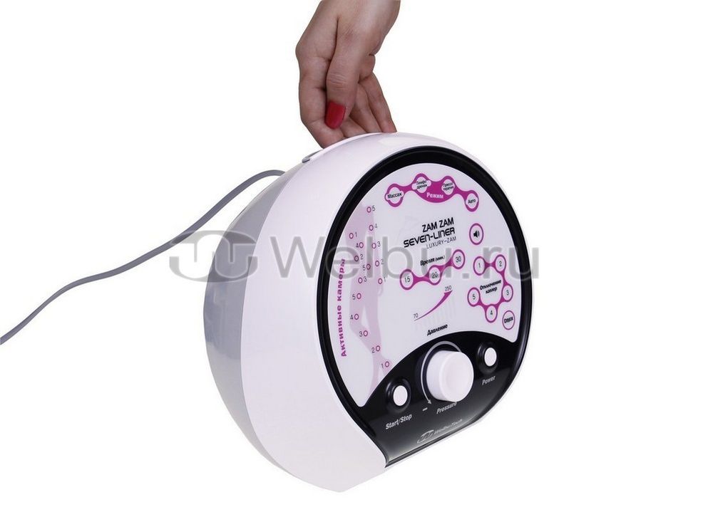 Аппарат для лимфодренажа и массажа WelbuTech Seven Liner Luxury Zam, стандартный комплект, размер L (новый тип стопы)