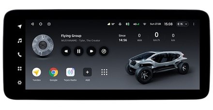 Магнитола для BMW X5 E70, X6 E71 2006-2009 CCC - Teyes LUX ONE ROUND монитор 12.3" 2K QLED на Android 10, CarPlay, 4G SIM-слот