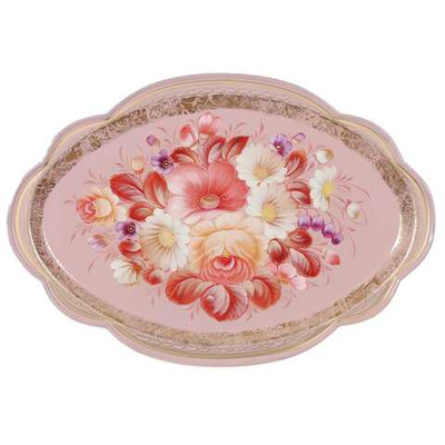 Zhostovo metal tray A11D070425214