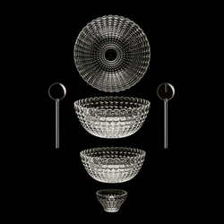 Салатник tiffany, 3 л, прозрачный