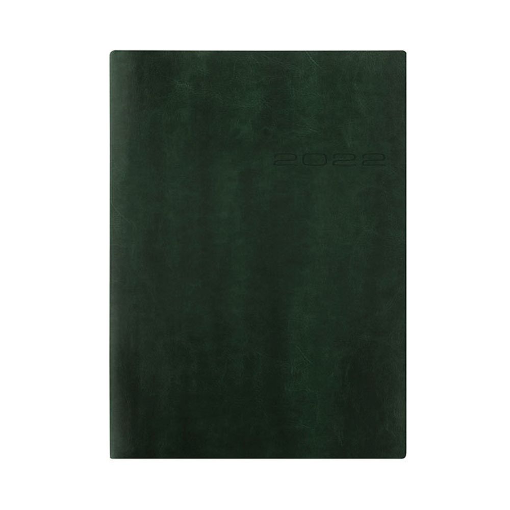 Ежедневник Letts Lecassa A5 темно-зеленый (412 160050)
