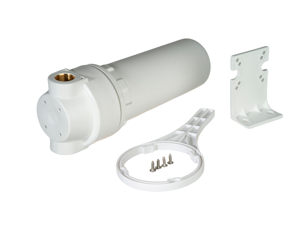 Колба фильтра AWT Premium SL10 - 1" в сборе (BR101Y2, белая)