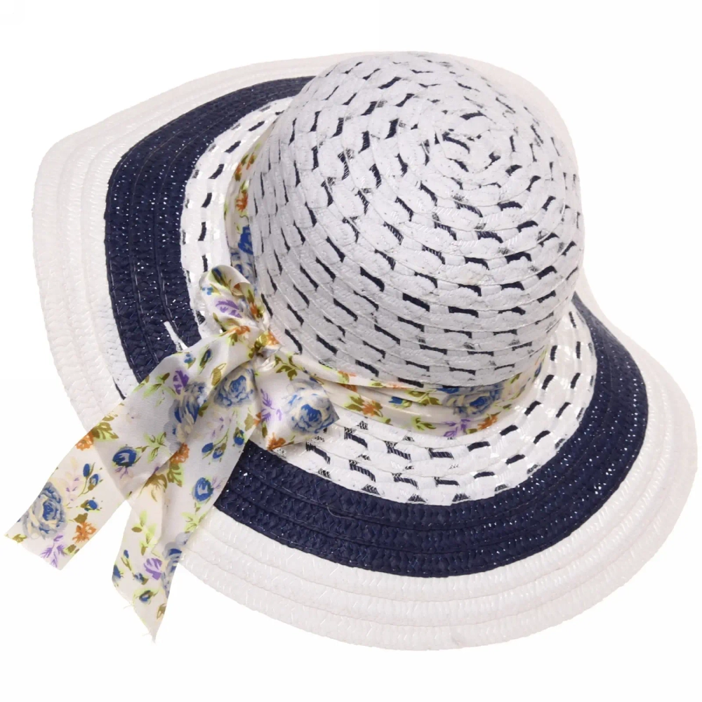 Шляпа женская с широкими полями «TiraMiSu- Николь», микс 4 цвета, р58, ширина полей 10 см