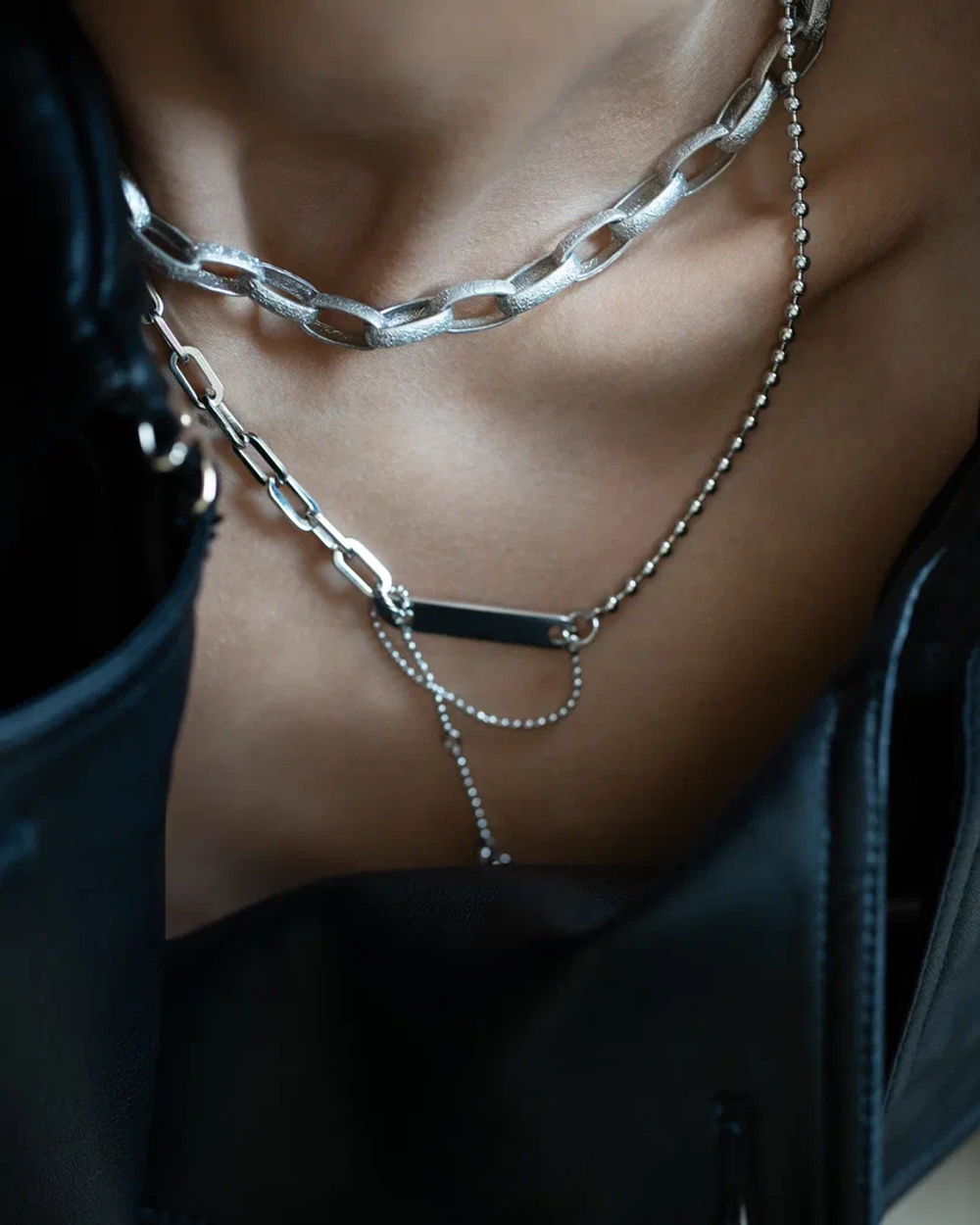 Колье - цепь в итальянском стиле