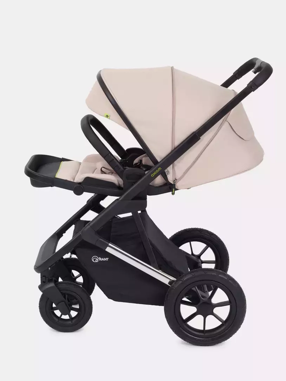 Коляска детская RANT "AXIOM" (3в1) RA094 Beige