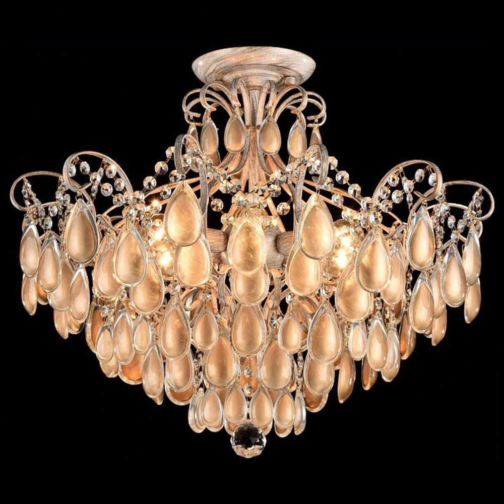 Люстра на штанге Freya Chabrol FR2302-CL-06-WG