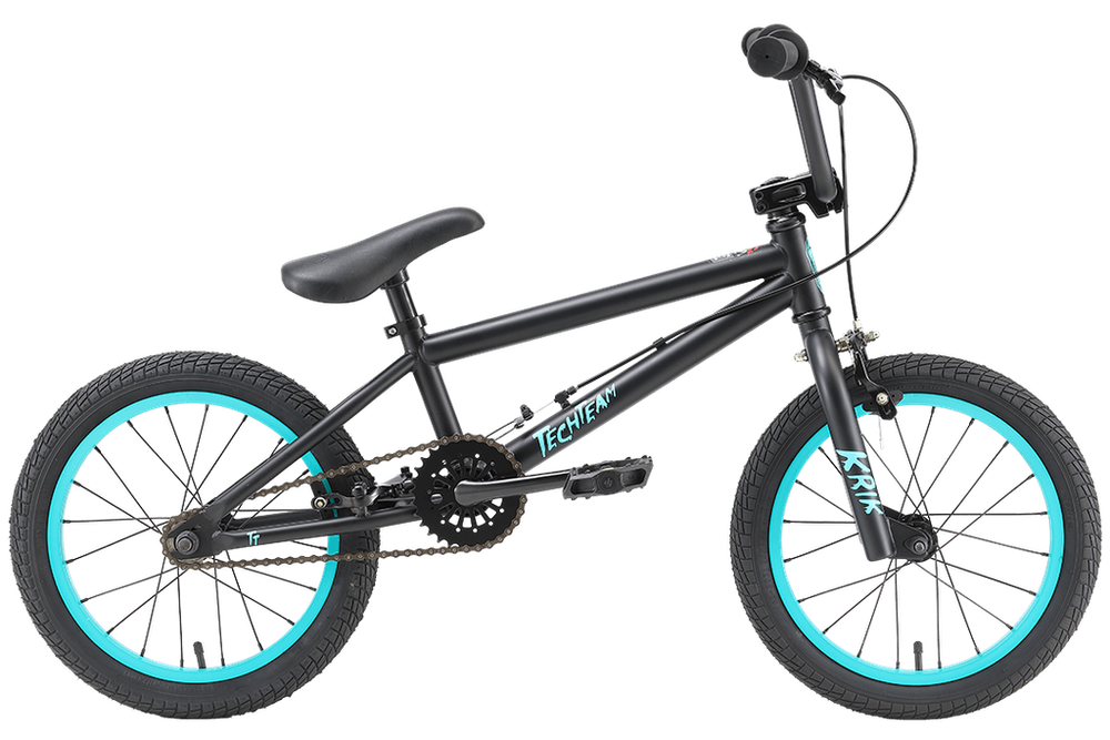 Велосипед  BMX Tech Team KRIK 16" 2022 голубой