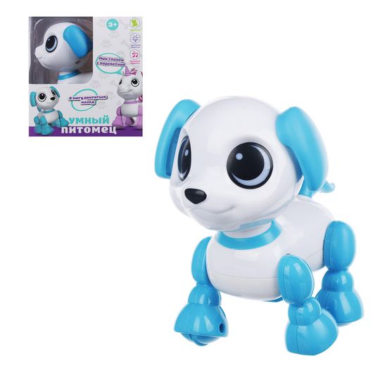 Интерактивный "Умный питомец" Единорог/Щенок мини, звук, свет, движ.,