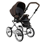Коляска 2 в 1 ROAN BASS NEXT 2.0 CLASSIC d14 Turkish Coffe