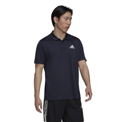 Мужское теннисное поло adidas PL PS T-Shirt Men - Dark Blue