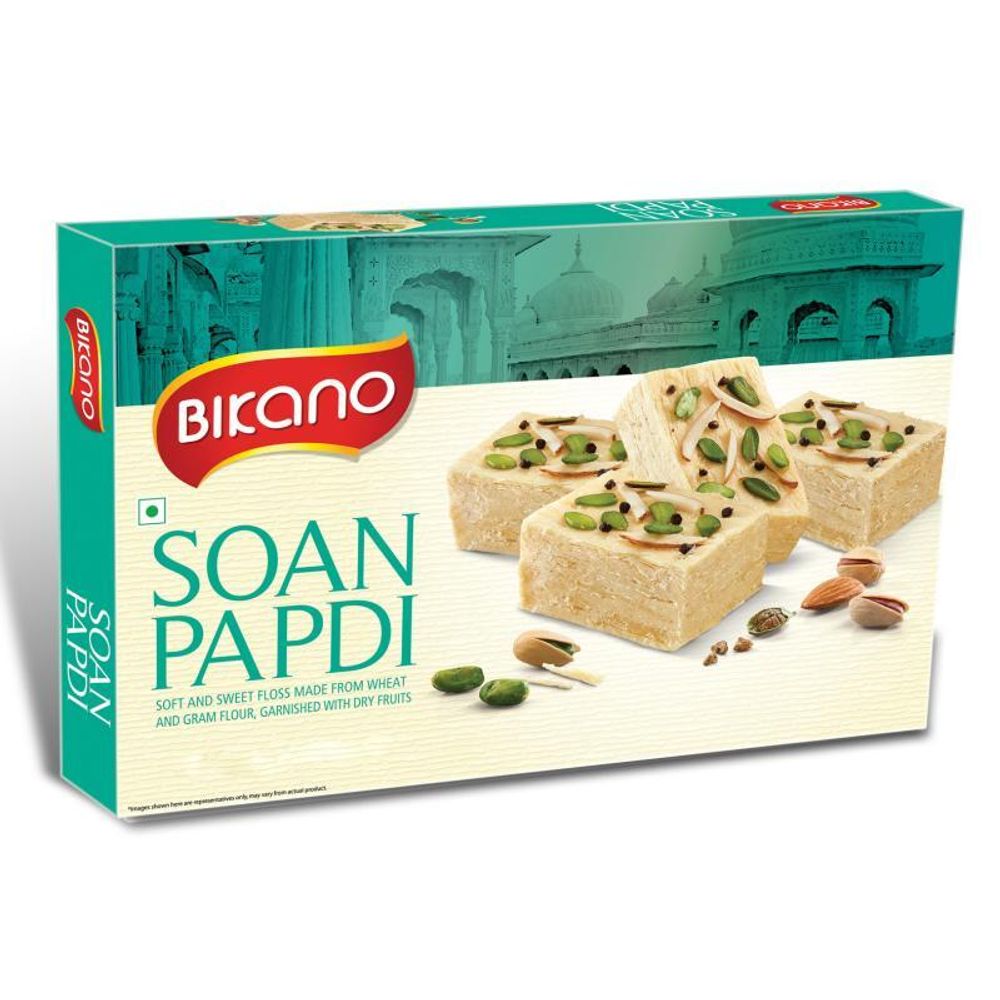 Халва Bikano Soan Papdi Соан Папди с орехами 500 г