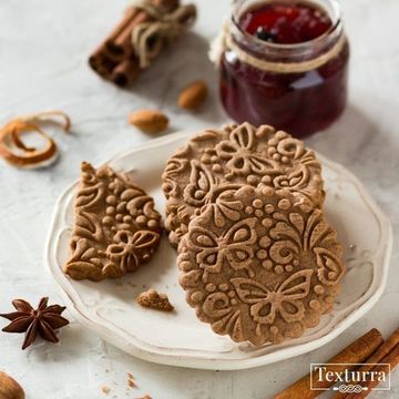 Скалка с узором Бабочки-красавицы