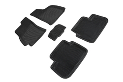 Коврики EVA 3D соты для Chevrolet Lanos 2005-2009, Seintex.95394