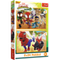 Pazl \ Puzzle \ Пазлы Puzzles - "2x24" - Spidey and dinosaurs / Spidey and his Amazing Friends Marvel