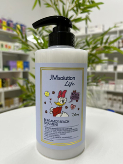 JMsolution Маска-бальзам для волос с экстрактом бергамота Life Disney Bergamot Beach Treatment