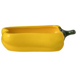 БЛЮДО ДЛЯ ЗАПЕКАНИЯ "ПЕРЕЦ" 500 МЛ. 21*12,5 СМ. ВЫСОТА=6 СМ. КОЛЛЕКЦИЯ "IL RACCOLTO"