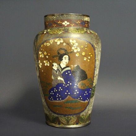 Антикварная ваза «Гейша»
