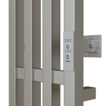 Полотенцесушитель MIXLINE MOON QUADRO MATT СHROME 120/15 (таймер,484 Вт) электрический