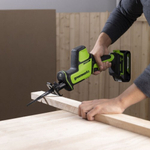 Пила сабельная аккумуляторная GREENWORKS GPT-CRS-25 24V, АКБ 4Ач и ЗУ 1200507CUB