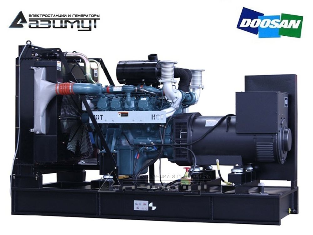 Дизельный генератор Азимут АД-400С-Т400-2РМ17 Doosan с автозапуском