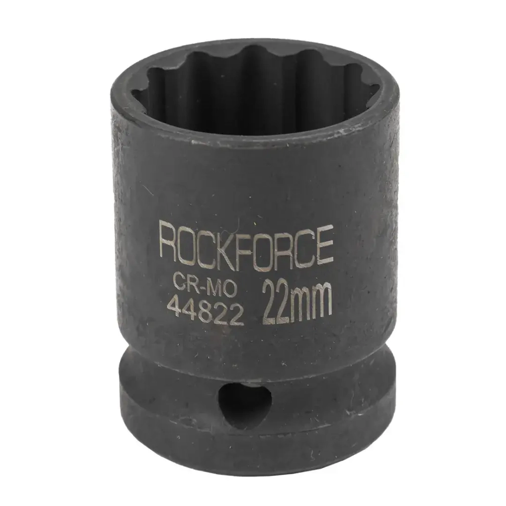 Головка ударная 22мм 12гр. 1/2'' RockForce RF-44822
