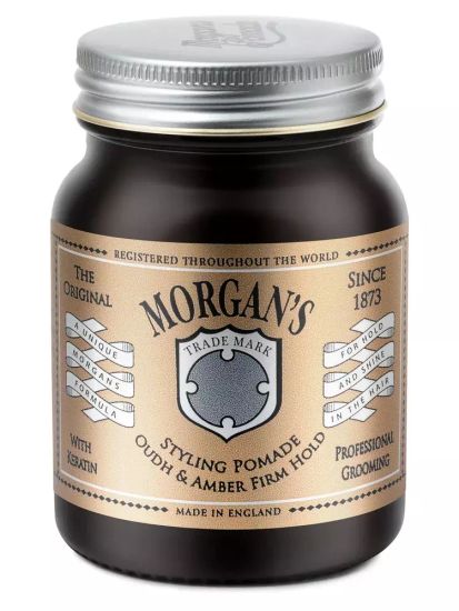 Помада для укладки волос Morgan's Pomade Oudh & Amber Сильная фиксация / Сильный блеск 100 г