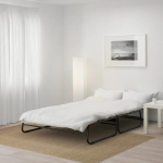 2-местный диван-кровать - IKEA HAMMARN, 78x85x128см, черный, ХАММАРН ИКЕА