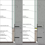 Плинтус Luxury Wood Decor скрытый МДФ Вставка+Шпон в скрытый плинтус Без покрытия