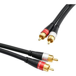 Кабель межблочный аудио Oehlbach EXCELLENCE Select Audio Link, Audio cable Cinch 0.5 m bw (D1C33140)