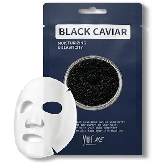 Тканевая маска для лица с экстрактом черной икры