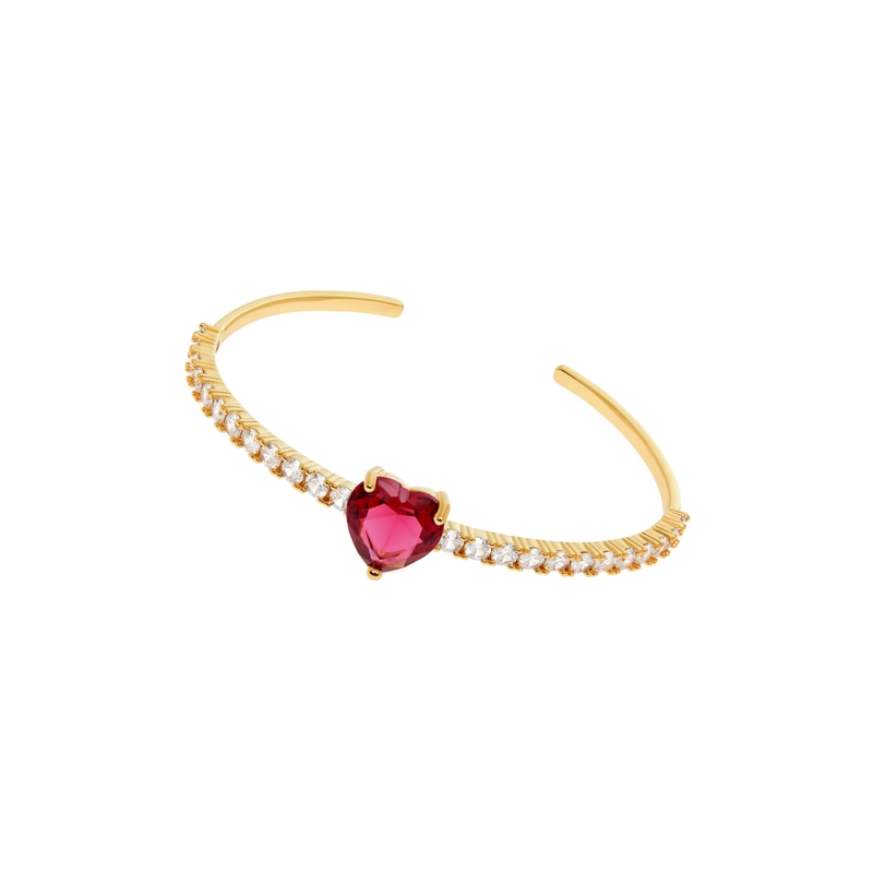 Браслет Рубиновое Сердце