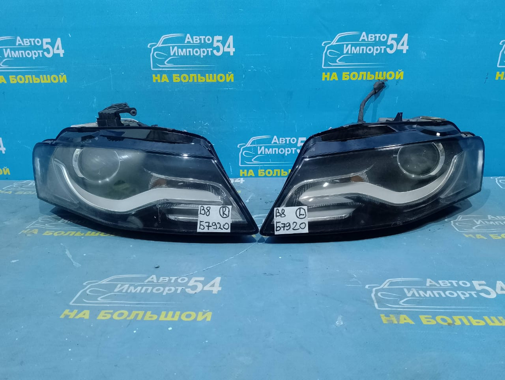 Фара передняя правая AUDI A4 2008-2012