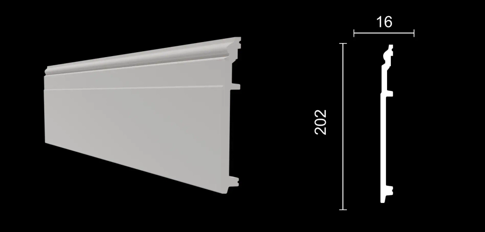 Плинтус DD726