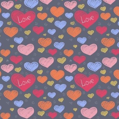 Сердце нарисованное карандашом