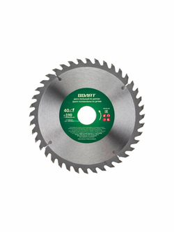 Диск пильный ВОЛАТ190х30/20/16 мм 40 зуб. по дереву (88130-40)