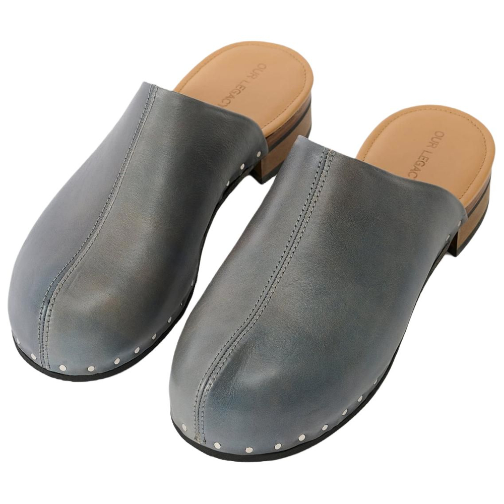 OUR LEGACY Closed Toe Slippers Unisex Gray