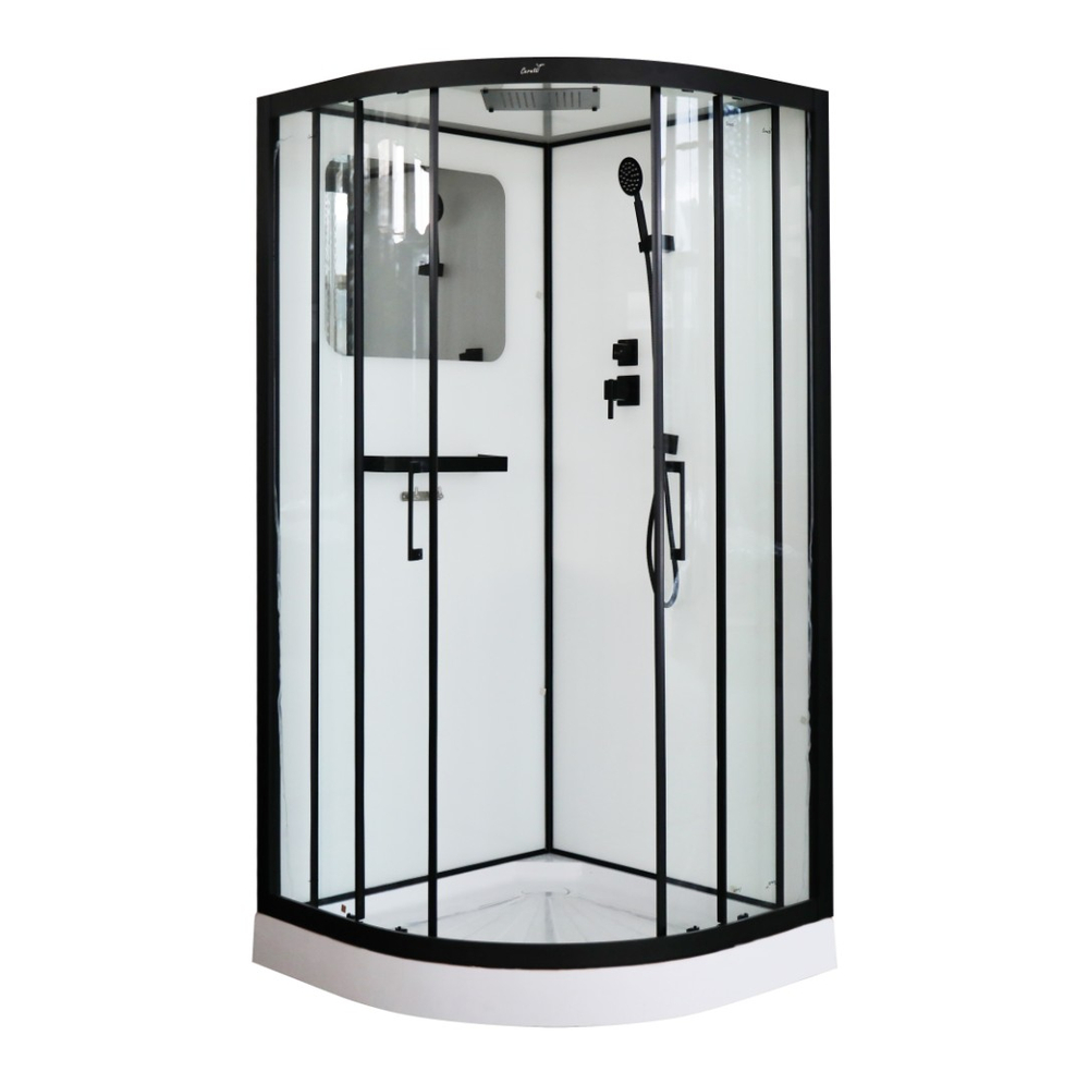 Душевая кабина Ceruttispa (ЧеруттиСпа) VIVA 101B, с низким поддоном, 100x100x215